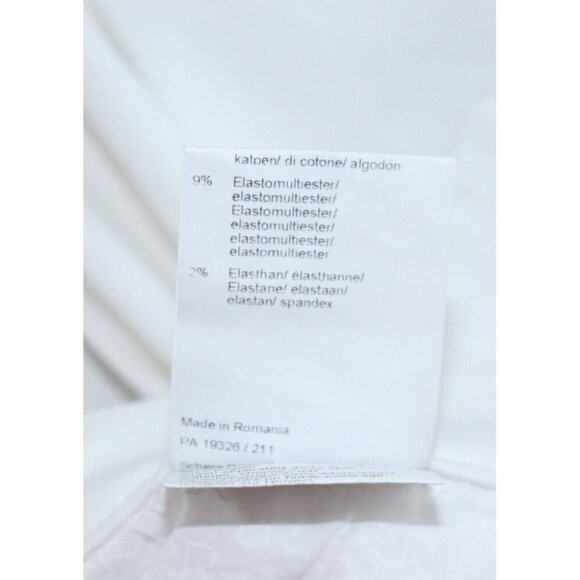 Raffaello Rossi Women's US8 White Nenja 7/8 Lace Jean Stretch Ankle Denim $295 - Picture 8 of 9